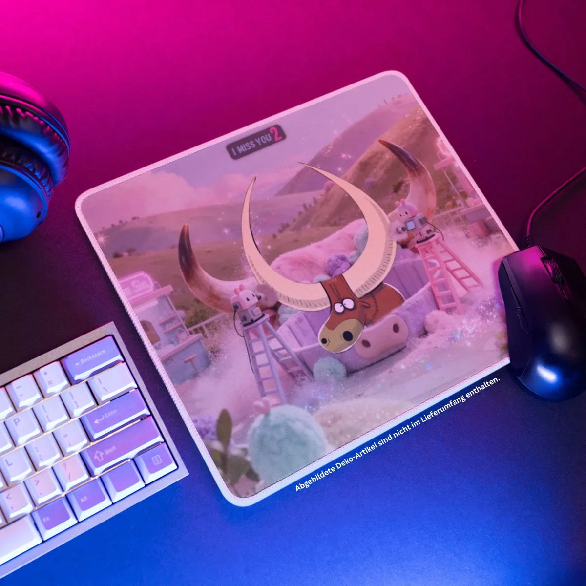 Hornelia " Diva Horn Spa"- Mauspad  24x20 cm