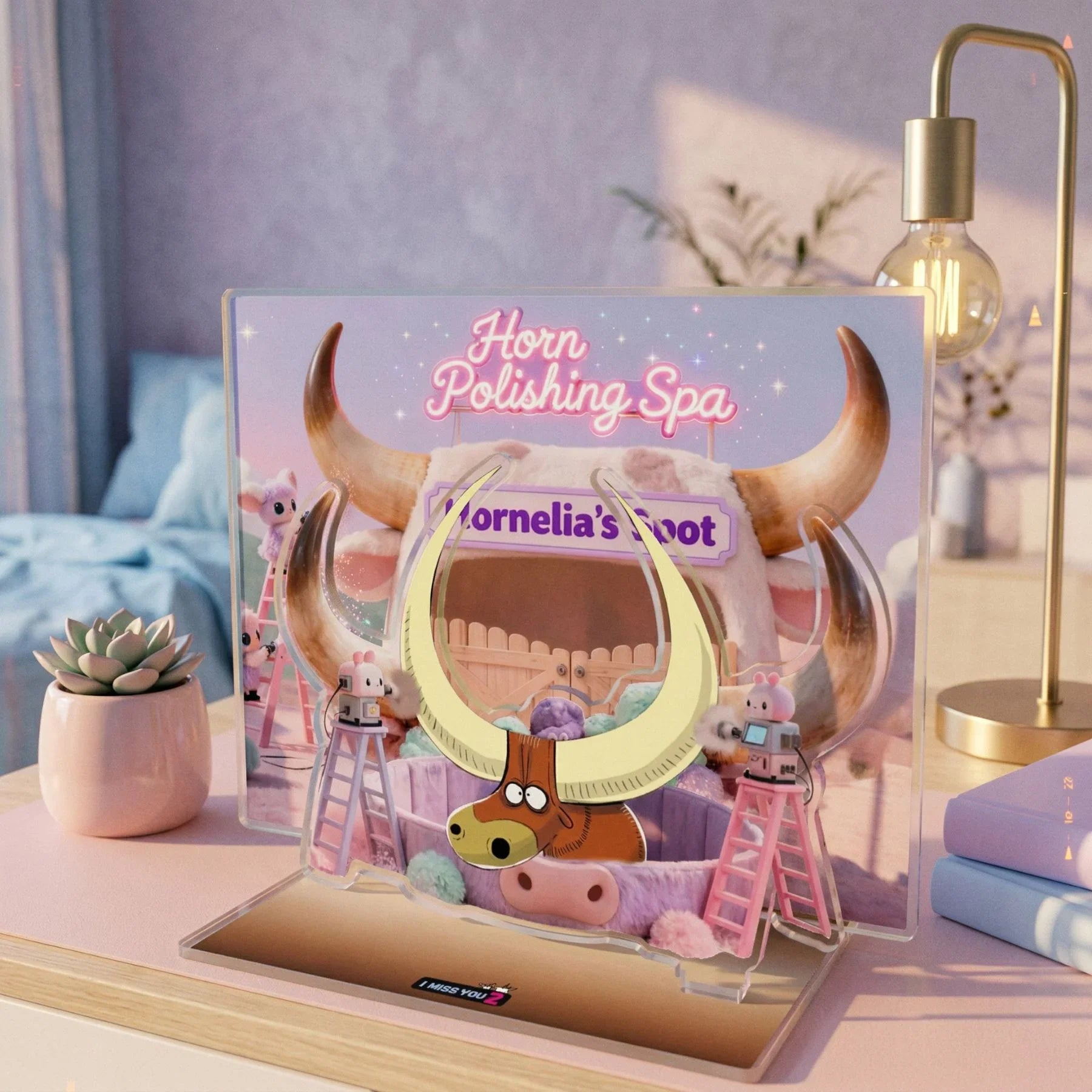 Hornelia- Diorama "Horn-Spa"- Mini World Diorama 14,8cm