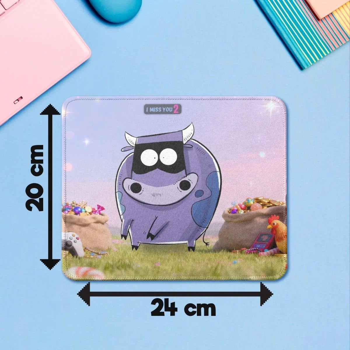 Loot Moo Mauspad- Fette Beute 24x20 cm