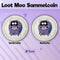 Loot Moo- Collectible Coin Silber Ø 5cm