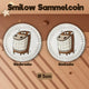 Smilow – Collectible Coin Silber, Ø 5cm