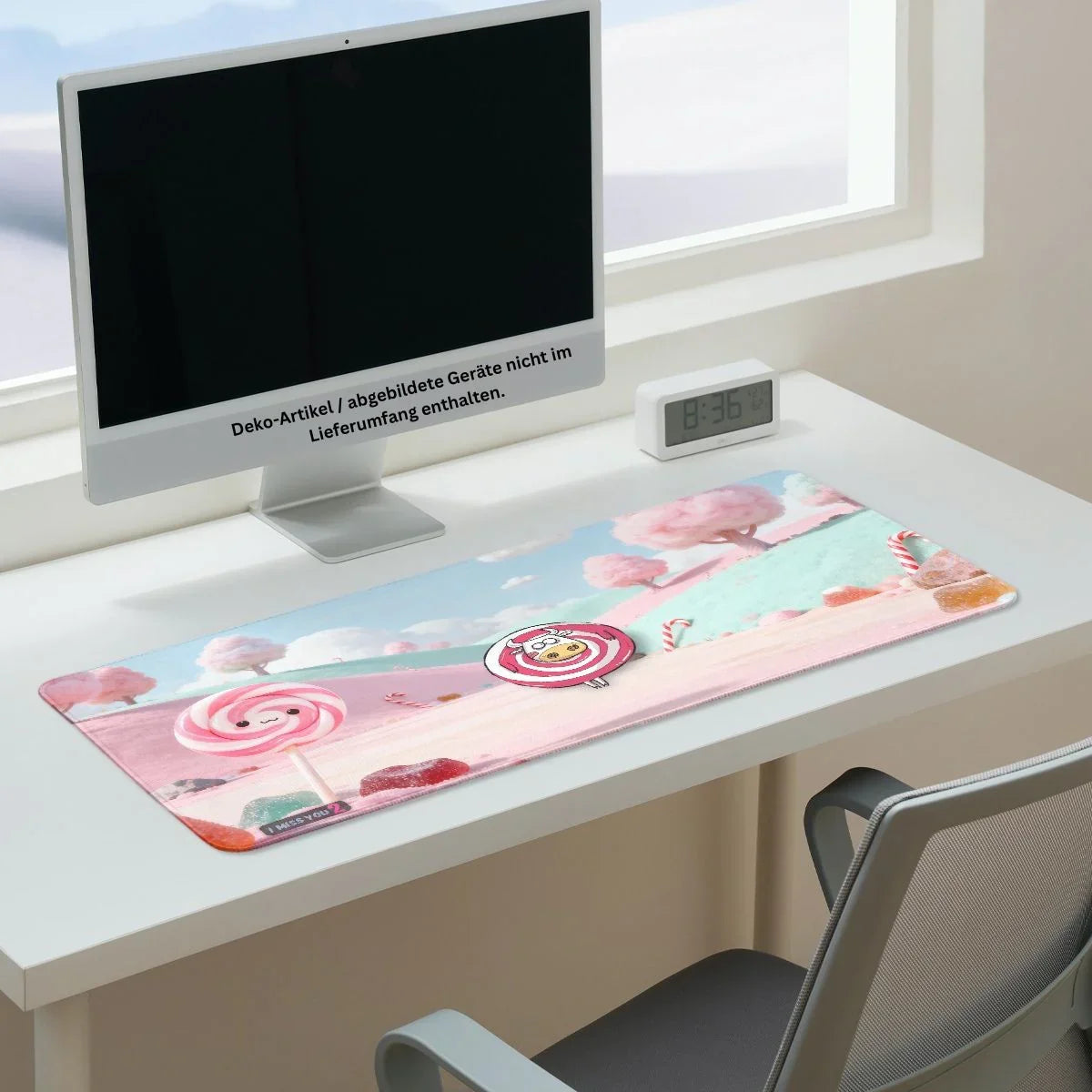 SUGAR MOO – Schreibtischunterlage „Candy Chaos“  60x30cm