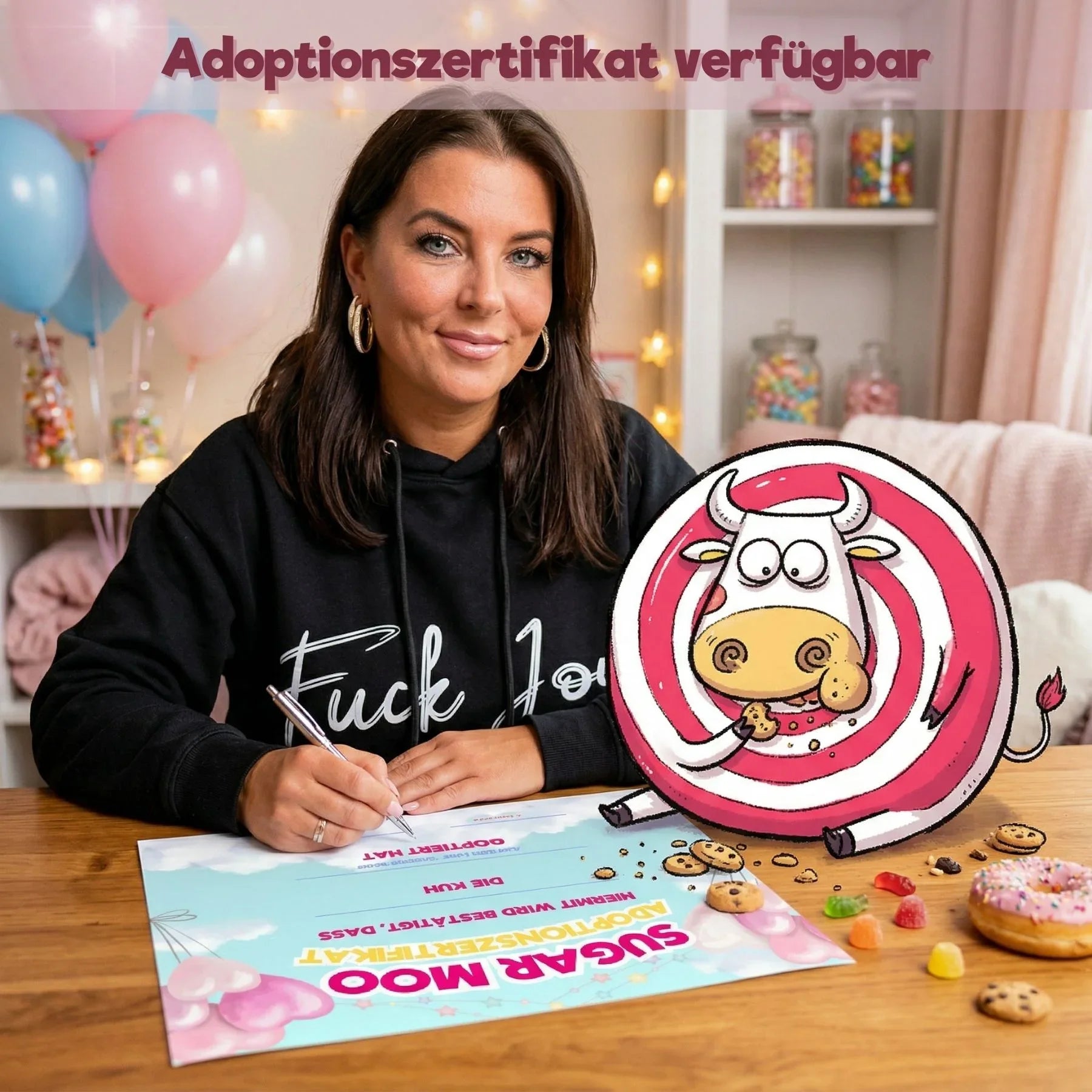 Sammelfigur "Sugar Moo" - Collectors Edition (ca. 15 cm)