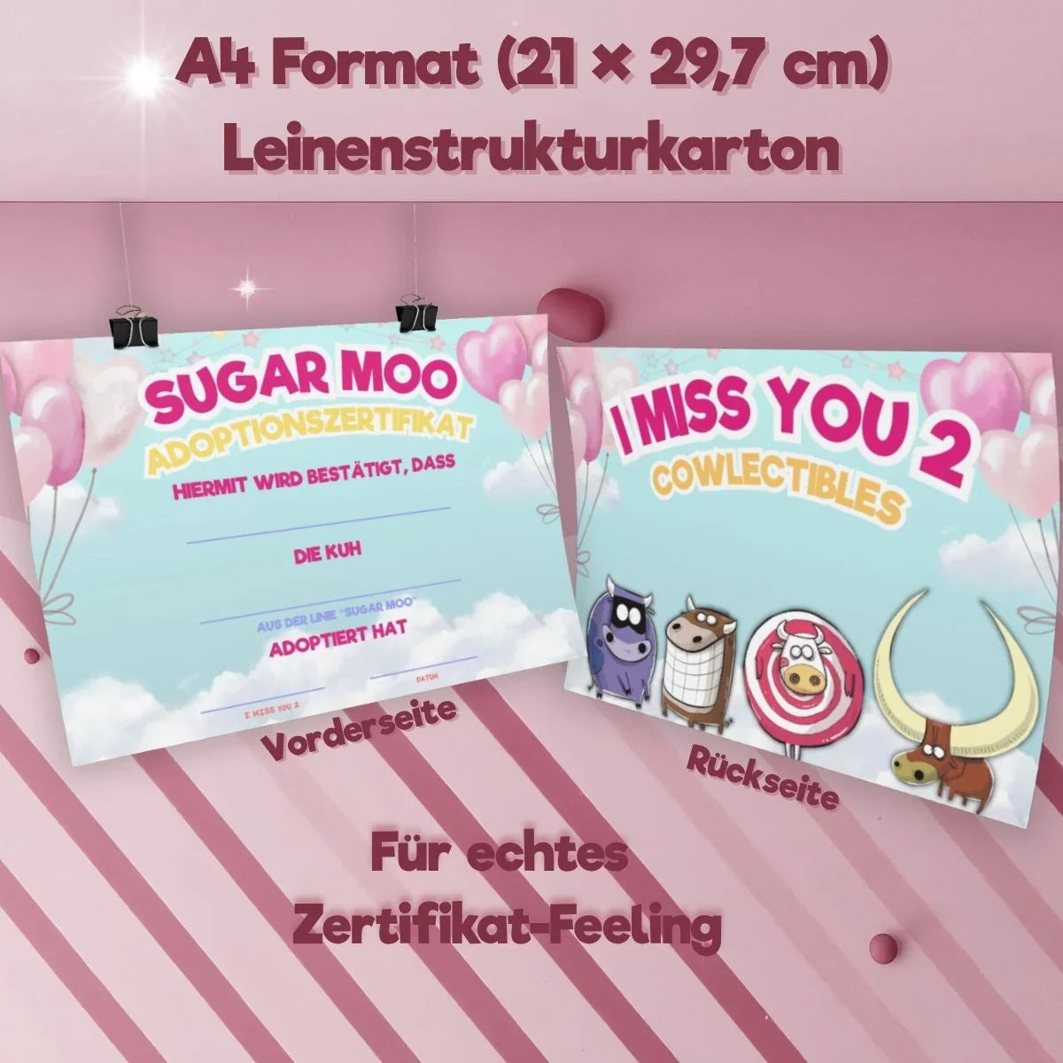 Sammelfigur "Sugar Moo" - Collectors Edition (ca. 15 cm)