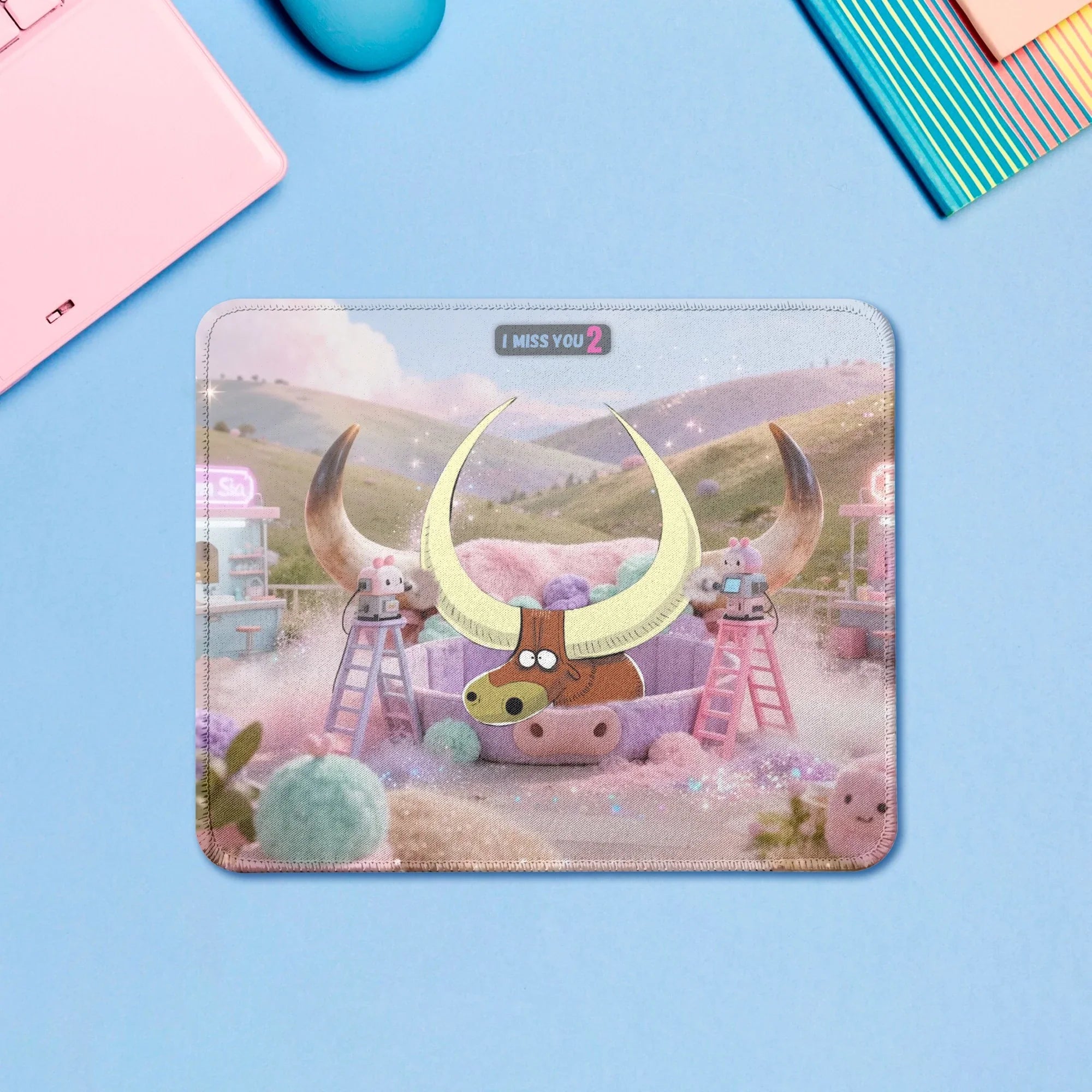 Hornelia " Diva Horn Spa"- Mauspad  24x20 cm