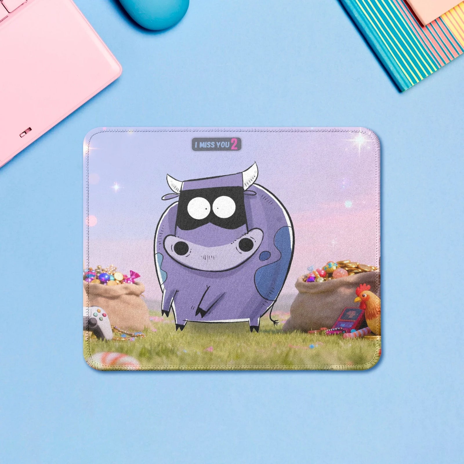 Loot Moo Mauspad- Fette Beute 24x20 cm